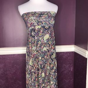 LuLaRoe Maxi Skirt Paisley Print